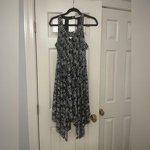 High Low Striped Dress